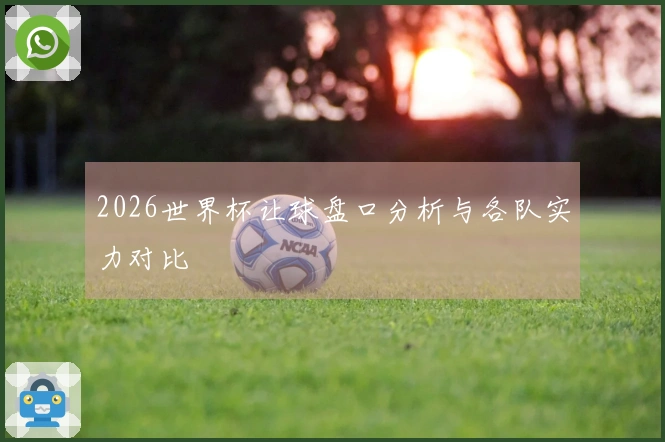 2026世界杯让球盘口分析与各队实力对比